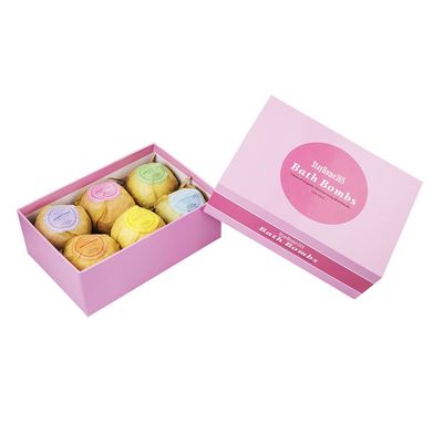 100% Organic Handmade Large BATH BOMB FIZZY GIFT SET LOT 6 (4.1oz) by 24/7 store