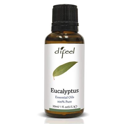 Difeel Essential Oils 100% Pure Eucalyptus Oil 1 ounce (2-Pack)