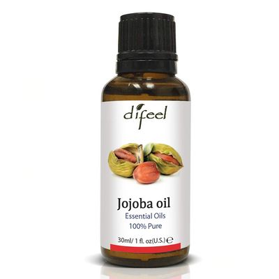 Difeel Essential Oils 100% Pure Jojoba Oil 1 ounce (2-Pack)