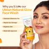 Mamaearth Ubtan De Tan Face Wash | Helps Reduce Tanning & Sun Damage | Gently Cleanses Dirt & Excess Oil | Enriched with Turmeric & Saffron | 3.38 Fl Oz (100ml) view 4