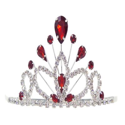 #16260siam- Maus Tiara 2.25" - Siam