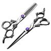 6 inch Japanese 440C professional hair scissors hairdresser scissors set view 1