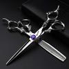 6 inch Japanese 440C professional hair scissors hairdresser scissors set view 2