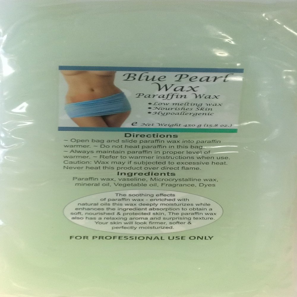 Blue Pearl Wax Paraffin Tea Tree Wax 450 gram bag
