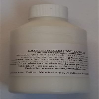 200 ml Pros-aide body art glue adhesive for glitter tattoos / theatrical / prosthetic /FX PAX / cosmetic use Halloween