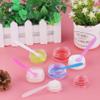 150 Pack MINI Makeup Spatulas, Reusable Cream Tip Spatulas Frosted Cosmetic Spatulas Scoops by Accmor view 4