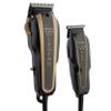 Wahl Professional 5-Star Barber Combo, Corded Legend Clipper & Hero T-Blade Trimmer Set, Black/Gold Finish view 1