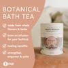 Nasty Woman Botanical Bath Tea | Herbal Bath Soak for Power & Courage w/Saffron, Damiana & Sunflower. Organic & Natural Body Care. for Every Woman who Needs Support. Loose Leaf Flowers, 8 fl oz view 2