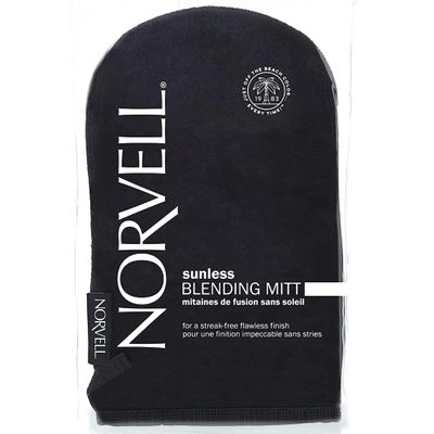 Norvell Streak Free Self Tanner Applicator Mitt  Washable Tanning Blending Mitt for Smooth, Even Sunless Tan Application, Prevents Stains, Reusable for Lotion, Mousse & Spray