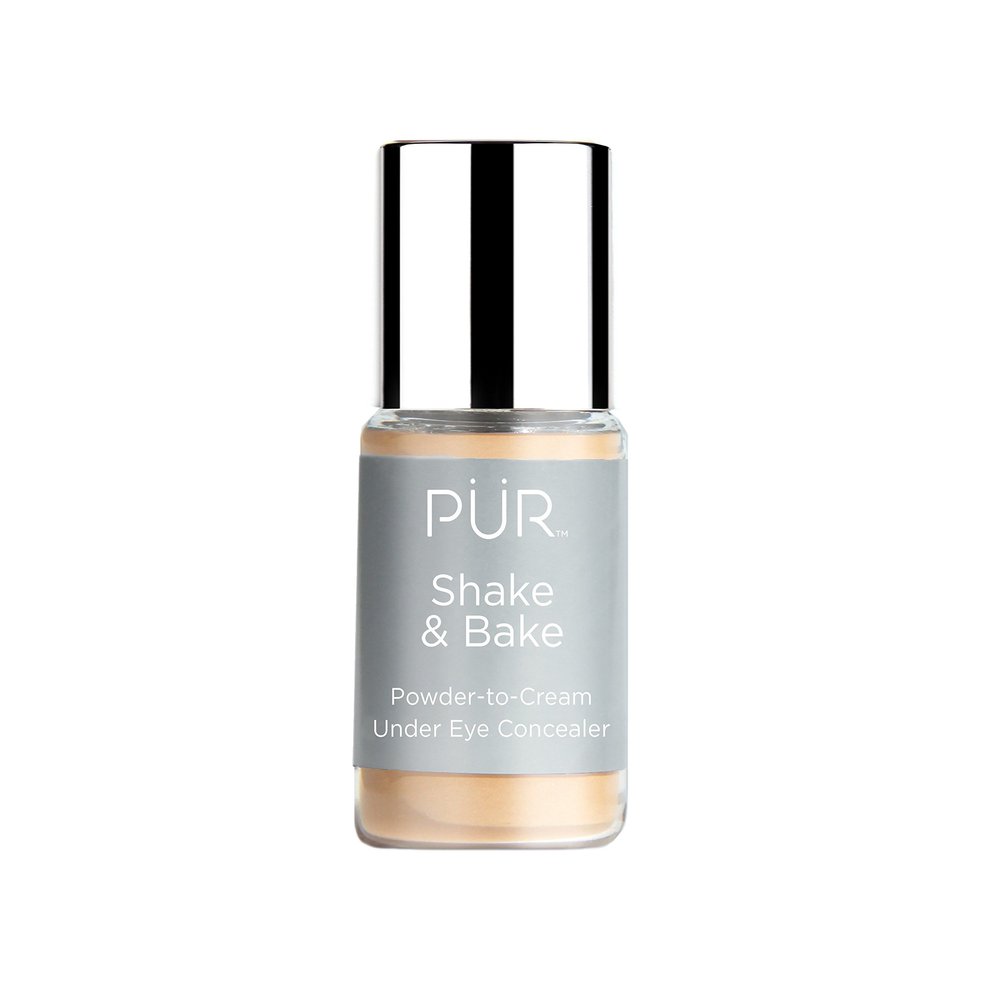 PR MINERALS Shake & Bake Powder to Cream Under Eye Concealer - Weightless Makeup Setting Pressed Powder for Dark Circles & Puffiness, Loose Translucent Formula Conceals & Brightens with No White Cast