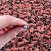 100 PCS 120 Grit Nail Manicure Sanding Bands Nail Drill Bit Sand Band Grit File Sand Piece Set for Acrylic Nails Manicure Pedicure view 2