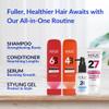 REKZE 63 Hair Growth Shampoo  Clinically Proven Extra Strength Formula with Biotin, Caffeine, Zinc - Regrowth, Thickening Therapy for Men & Women, DHT Blocker Prevents Thinning & Hair Loss view 2