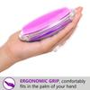 Dylonic 3 Pack Body and Face Exfoliating Brushes for Ingrown Hairs Treatment, Razor Bumps, Shaving Irritation - Silicone Scrubbers Gift Set, Skin Exfoliator Brush Dry Brushing Loofah for Smooth Skin view 4