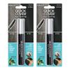RED by KISS Quick Cover Root Touch Up Rescue (Jet Black 2 Pack), Mascara Natural Water-Resistant Temporary Gray Concealer Cover Up Brush for Hair Mustache & Beard, Formulated with Jojoba Oil view 1