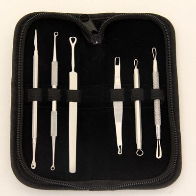Body Toolz Blackhead & Blemish Remover Kit, 6 Skin Care Tools, Remove Blackheads & Whiteheads with Ease. Professional Stainless Steel