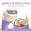 Schick Intuition Razors Variety Pack - 1 Razor Handle & 4 Blades Refill | Shaving Kit for Beginners, Gift Set, and Razor Starter Kit view 3