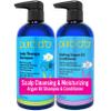 PURA D'OR Scalp Therapy Shampoo & Conditioner Set (16oz x 2) Dry, Itchy Scalp-Hydrates & Nourishes Hair w/Tea Tree, Peppermint, Argan Oil & Biotin, All Hair Type, Men Women (Packaging Varies) view 1
