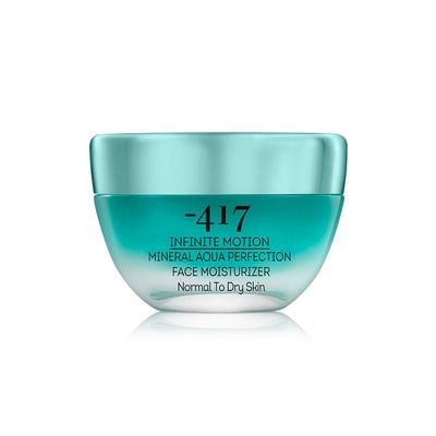 -417 Dead Sea Cosmetics Mineral Aqua Face Moisturizer - Powerful Hydration Moisturizer Nourishing Cream - with Jojoba Seed Oil, Shea Butter -1.7 oz