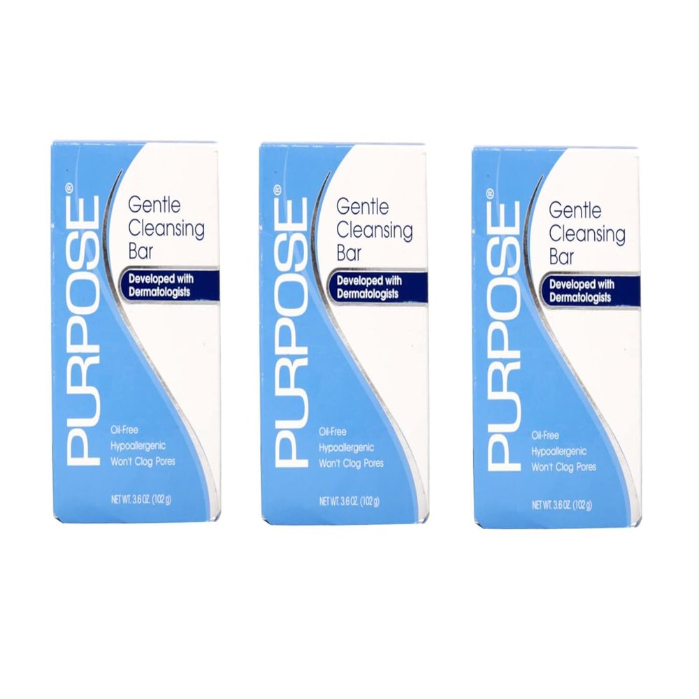 Purpose Gentle Cleansing Bar 3.6 OZ (PACK OF 3)