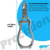 YNR Professional Toe Nail Cutters Clippers Nippers Chiropody Podiatry Heavy Duty - for Very Thick Nails Promotional Price view 2