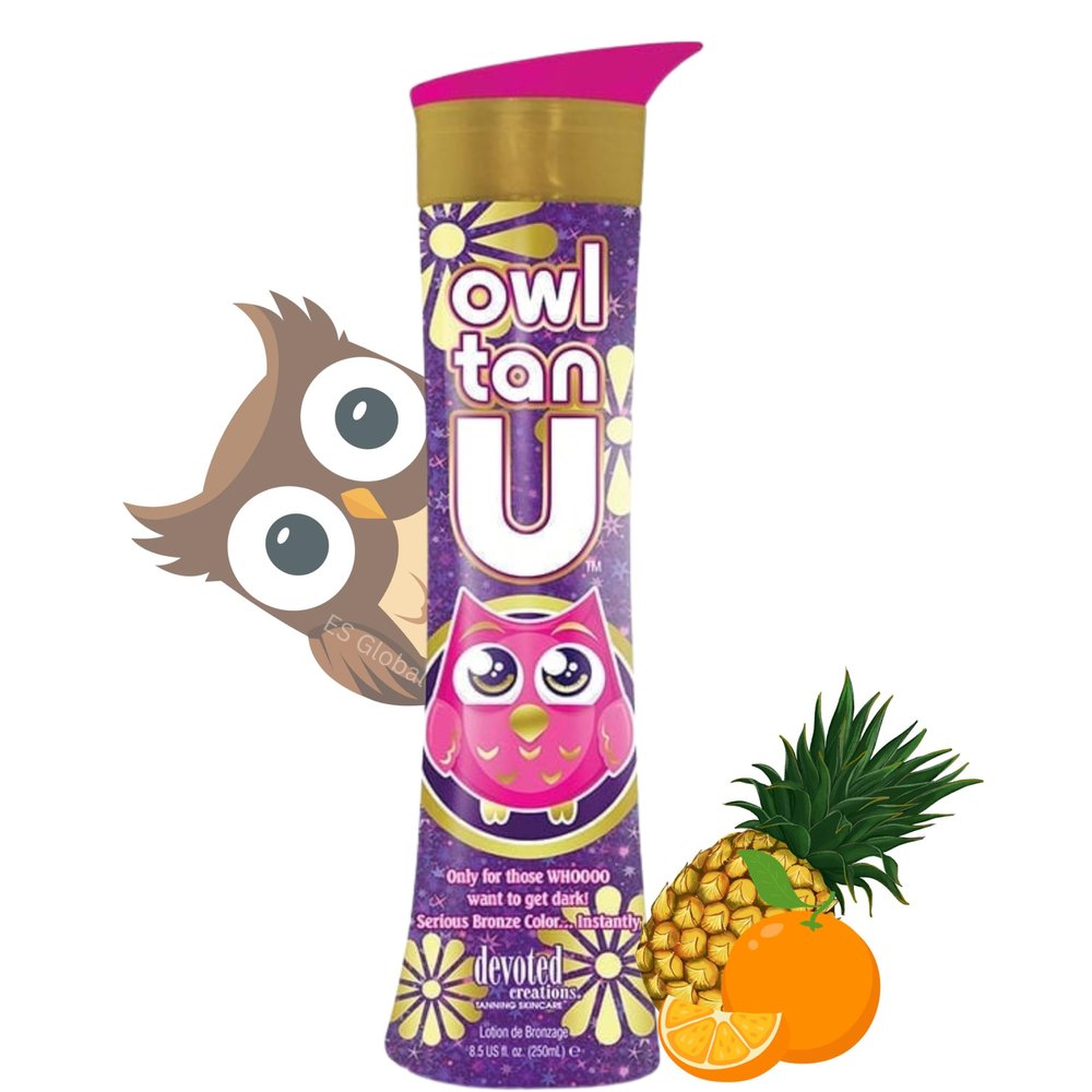 Devoted Creations OWL TAN U Instant Bronzer Lotion - 8.5 oz.