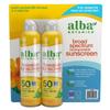 Alba Botanica Spf50 Sunscreen Hawaiian 6 Ounce Clear Spray (177ml) (2 Pack) view 1