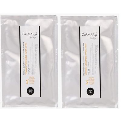Casmara Vitamin Vegetable Facial Mask 2030 3.38oz mask gel + .88oz