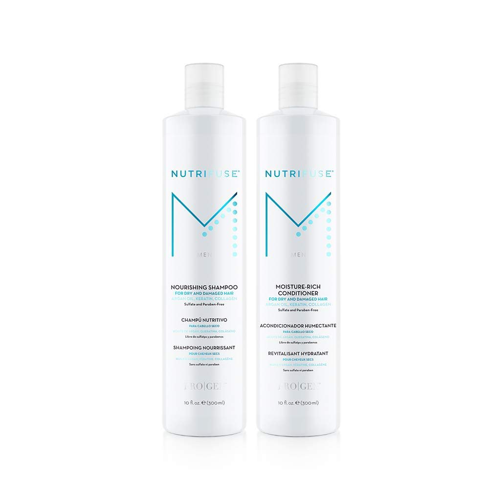 Nutrifuse M Nourishing Shampoo - 10oz Bundled with Nutrifuse M Moisture-Rich Conditioner 10oz