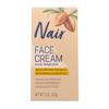 Nair Hair Remover Moisturizing Face Cream, with Sweet Almond Oil, 2OZ view 1