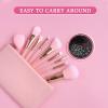 2 Pack Cleaner Sponge, Dry Makeup Brushes Cleaner Eye Shadow or Blush Color Removal Quickly Switch to Next Color view 4