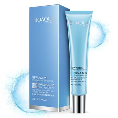 BIOAQUA New Active Abundant Water HYALO-OLIGO Dual Recovery Nourishing Natural Extract Cream 20g