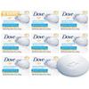 Dove Soap, Gentle Exfoliating Beauty Bar 8-Pack  3-in-1 Moisturizing Face, Body & Hand Soap, 4.75 Oz Ea view 1