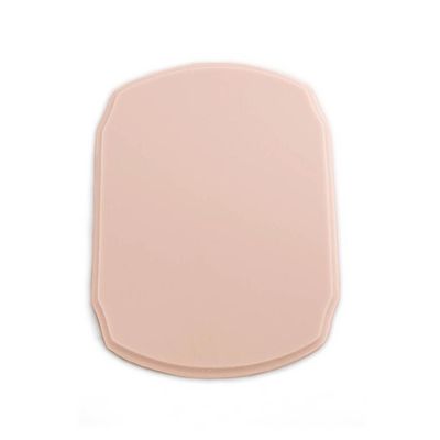 A Pound of Flesh Practice Tattoo Skin Silicone Fake Skin for Practice or Display Professional Quality, Oval with Bevel Edge, 11 x 9 Inch, 5 Inch Thick, Flesh