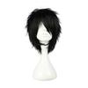 COSPLAZA Short Black Cosplay Wig Spiky Fluffy Heat Resistant Synthetic Hair Emo Wig view 1