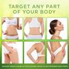 lipo applicator Ultimate Body Wrap with Guarana, Green Tea, and Seaweed Works for Stomach Belly Legs Arms Abdomen. 4 Wraps view 3