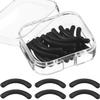 Zhehao Eyelash Curler Refill Eyelash Curler Pad Silicone Rubber Curler Replacement Refill Pad for Universal Lash Curler with Clear Storage Box view 1