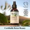 Sky Organics Vitamin E Oil Blend for Face, Organic Antioxidant Facial Oil, 36,000 IUs to Deliver Reparative Moisture and Soothe Dry, Damaged Skin, 100% Pure & Cold-Pressed, 3.97 fl oz, 117 ml view 2
