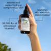 Sky Organics Vitamin E Oil Blend for Face, Organic Antioxidant Facial Oil, 36,000 IUs to Deliver Reparative Moisture and Soothe Dry, Damaged Skin, 100% Pure & Cold-Pressed, 3.97 fl oz, 117 ml view 3