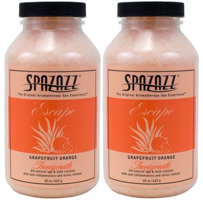Spazazz Grapefruit Orange Crystals (22 oz) (2 Pack)