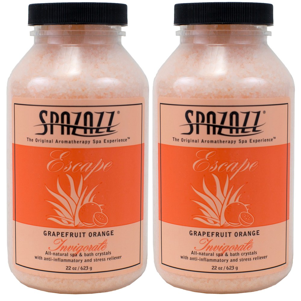 Spazazz Grapefruit Orange Crystals (22 oz) (2 Pack)