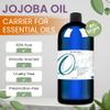 cocojojo Jojoba Oil Organic, Jojoba Oil for Hair Growth, Jojoba Oil for Skin, Jojoba Oil for Face, 100% Pure Natural, Cold Pressed, Deep Moisturizing Anti-Aging, Essential Oils - 32 Fl Oz view 2