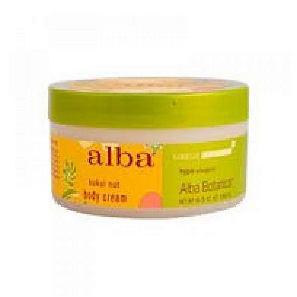 Alba Botanica Body Cream Kukui Nut 6.5 Oz