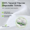 DAVELEN Disposable Large Luxury Towels (50-Count) Spa and Salon Quality Softness for Guests, Clients | Hair, Face, Body Use | Luxurious Comfort, Ecofriendly (050, 32x16 inches) view 3