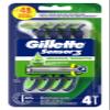 Gillette Mens Sensor 3 Sensitive Disposable 4 Count (6 Pack) view 2