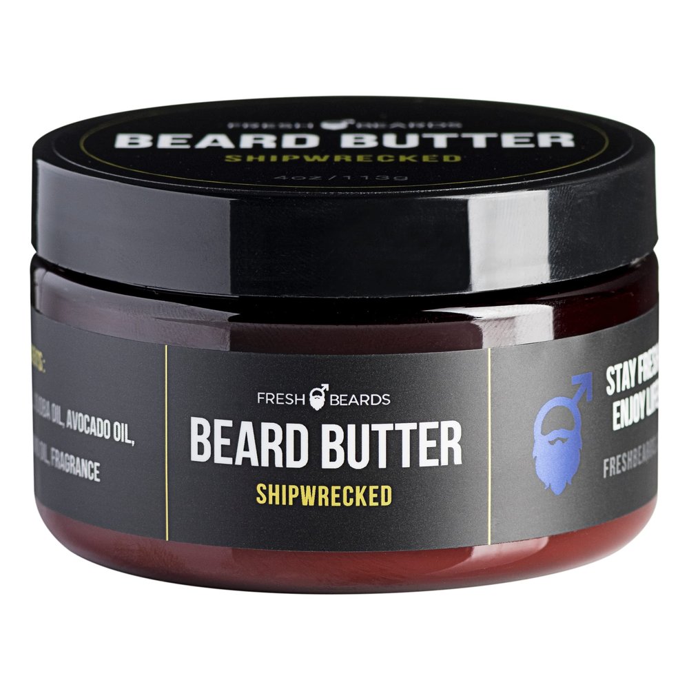Fresh Beards Shipwrecked Beard Butter, 4 oz