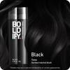 BOLDIFY Hair Fibers (28g) - Fill In Thinning and Fine Hair for an Instantly Fuller, Thicker Look - 14 Shades for Women & Men - Black view 2