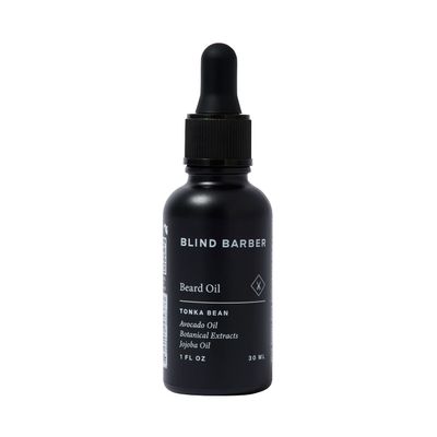 Blind Barber Rejuvenating Face & Beard Oil for Men - Moisturizing & Softening - Hydrate Clean Shaven Skin or Use As a Natural Beard Growth Oil for Men - (1 Oz)