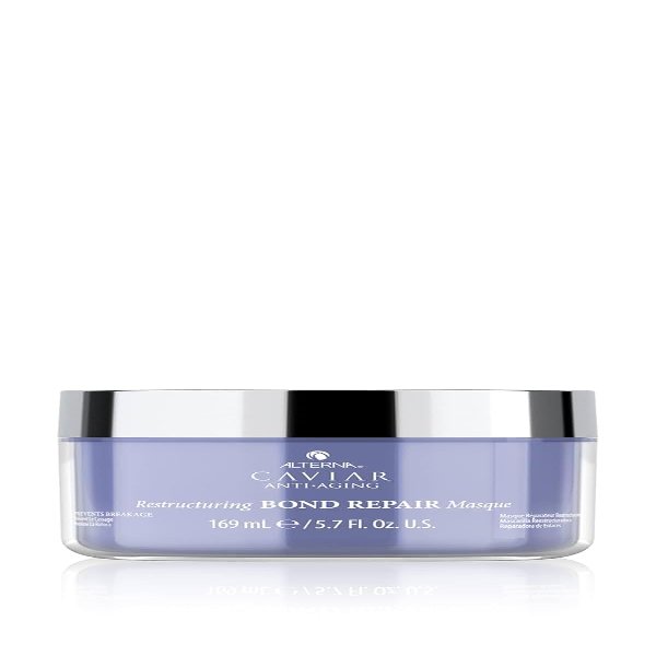 Alterna Caviar Anti-Aging Restructuring Bond Repair Masque, 5.7 Ounce | Strengthens & Protects Damaged Hair , 5.68 Fl Oz (Pack of 1)