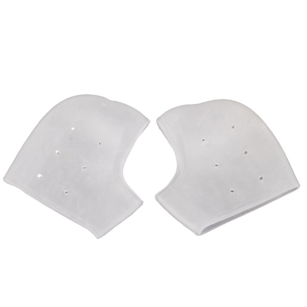 1 Pair Massage Gel Socks Silicone Moisturizing Gel Heel Socks Like Cracked Foot Skin Protector