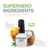 Probelle Nail Hardener Formula 1 - Repair Damaged Nails, Extra Strong Nail Growth Base Coat For Brittle Nails, Grows and Strengthens Soft, Weak Nails, Aids Splitting, Breaking, Peeling Nails view 2